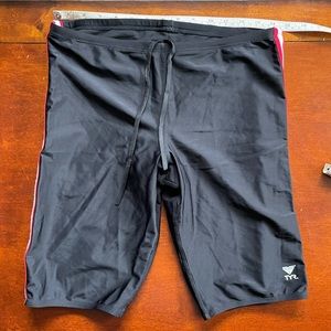 M’s TYR swim shorts like new 14” across at waist